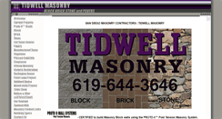 Desktop Screenshot of duvall.tidwellmasonry.com
